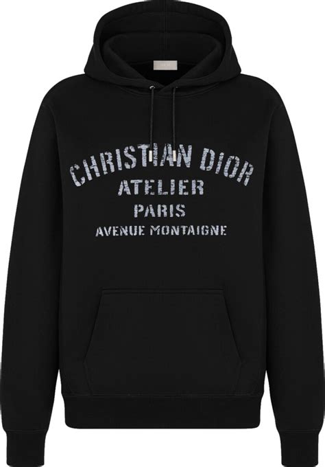 dior black sweater|christian dior black hoodie.